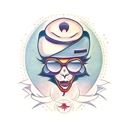 let me go DOWN THE LINE. I want to feel it all tattoo design idea