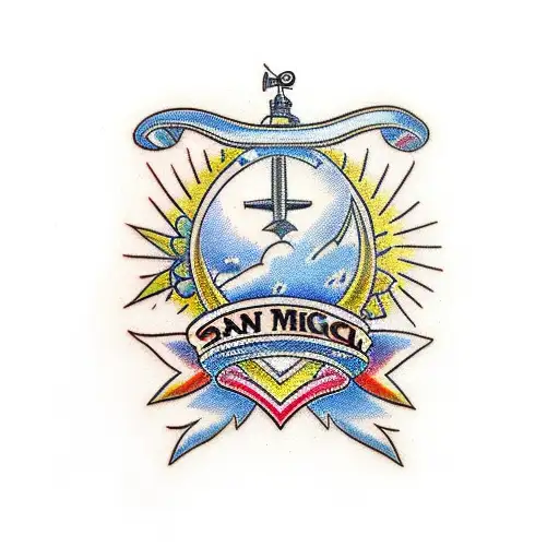 SAN Miguel  tattoo design idea