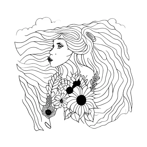 ellie williams tattoo design idea