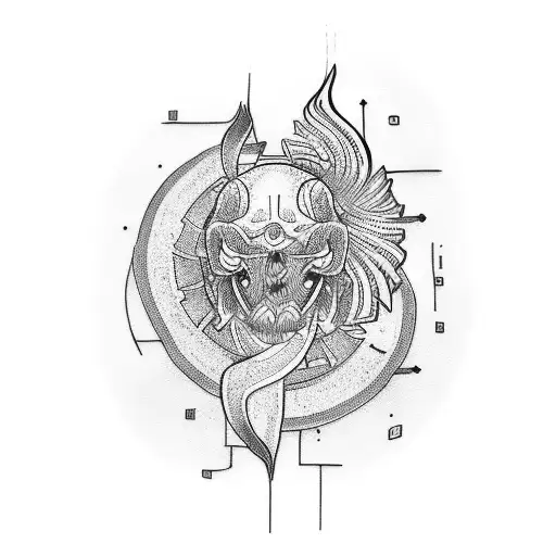 A tattoo design depicting a teacher imparting knowledge and passion for physical education tattoo design idea