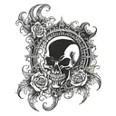 vamp goth full back tattoo  tattoo design idea