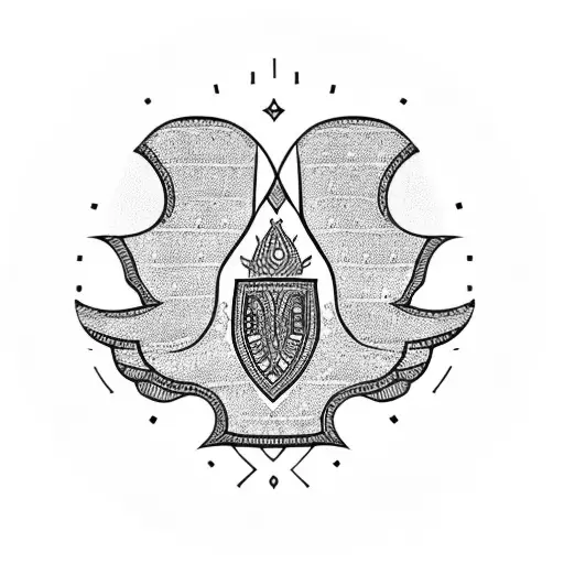 Hamsa Symbol tattoo design idea