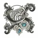 what isn't a question mark tattoo design idea