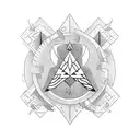 tarot card tattoo design idea