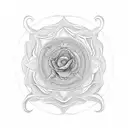 full hand tattoo  design could feature a symmetrical pattern that reflects the idea of balance and harmony between the i tattoo design idea