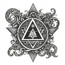 Seal of solomon tattoo design idea