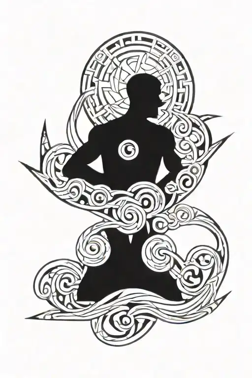  The miner  tattoo design idea