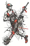  The miner  tattoo design idea