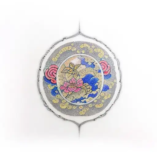 Kintsugi  tattoo design idea