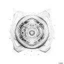 supernova  tattoo design idea