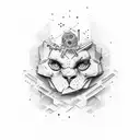 broken tattoo design idea