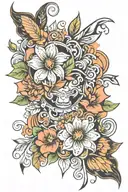 Joy saturation Joy tattoo design idea