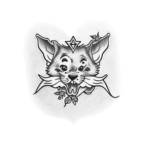 potinho com poção do amor  tattoo design idea