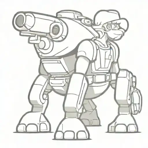 metal slug fio germi tattoo design idea