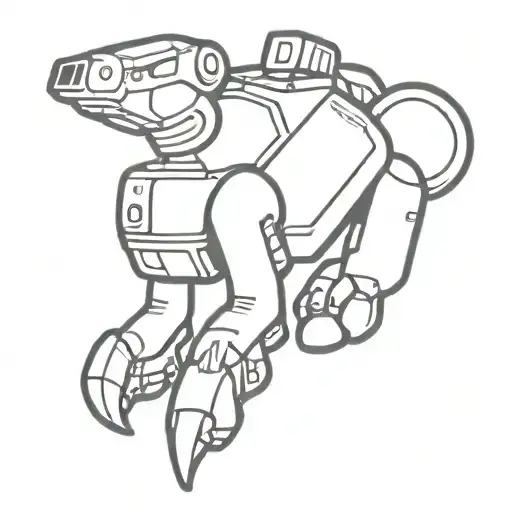 metal slug fio tattoo design idea
