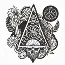 Paganism tattoo design idea