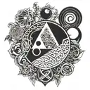 Paganism tattoo design idea