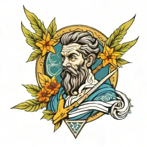 St Andrew tattoo design idea