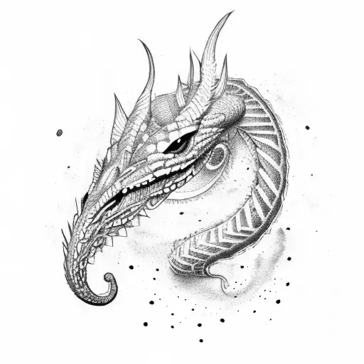 Quetzalcoatl  tattoo design idea