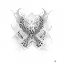 forever 13 tattoo design idea