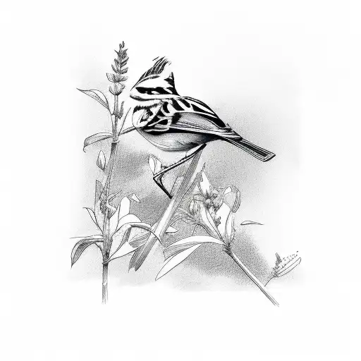 3 sparrows  tattoo design idea