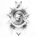 rick grimes - my mercy prevails over my wrath tattoo design idea