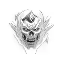 rick grimes - my mercy prevails over my wrath tattoo design idea