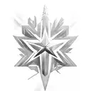 Winter Soldier Star tattoo design idea