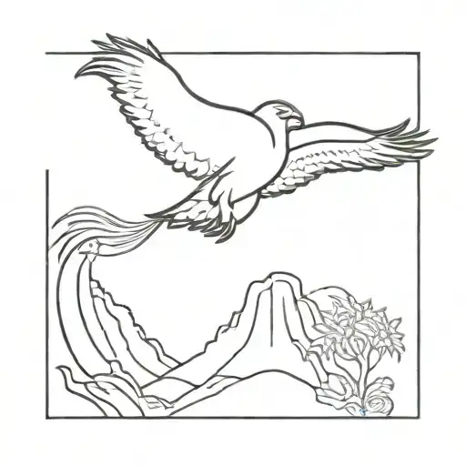 Eagles Jatayu from Ramayana tattoo design idea