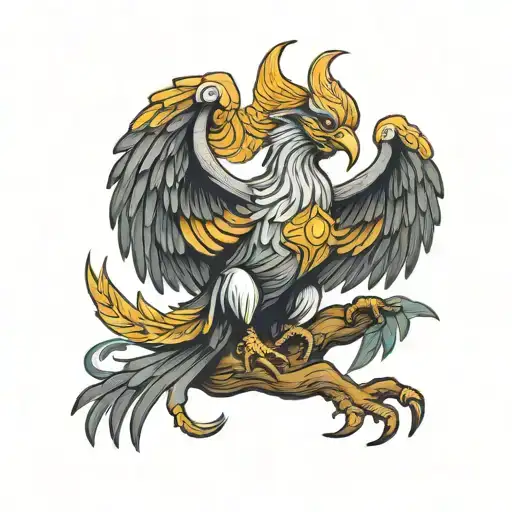 Vulture Tattoo Ramayana Jatayu tattoo design idea