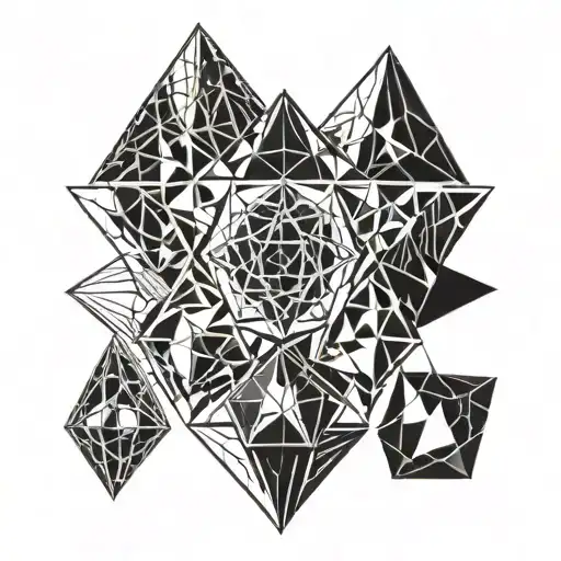 Seven Chaos Emeralds tattoo design idea