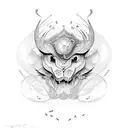 cursive  tattoo design idea