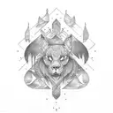 cursive  tattoo design idea