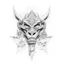 ogun tattoo design idea