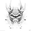 ogun tattoo design idea