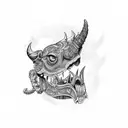 ferramentas de ogun tattoo design idea