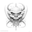 ferramentas de ogun tattoo design idea