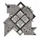 jerusalem and cross tattoo tattoo design idea