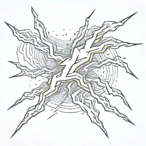 Lightning Bolt tattoo design idea