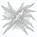 Lightning Bolt tattoo design idea