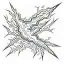 Lightning Bolt tattoo design idea