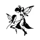 2 fairies  tattoo design idea
