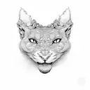 444 tattoo design idea