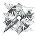 shore tattoo design idea