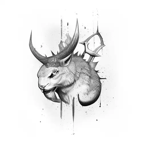 3 muskateers icon tattoo design idea