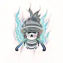 fire force tattoo design idea