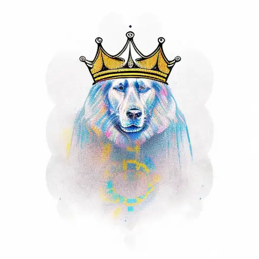 long live the king tattoo design idea