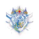 long live the king tattoo design idea