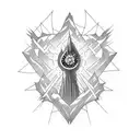 the dark tower tattoo design idea