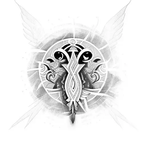 ave fenix tattoo design idea